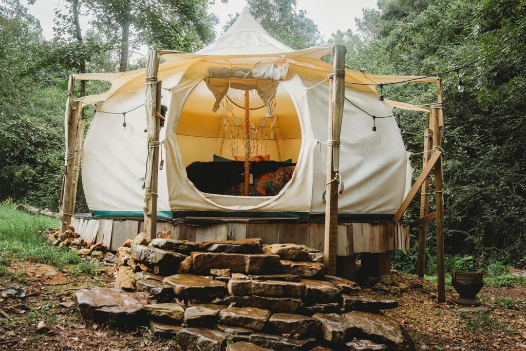 The Pisces-A Stargazing, Luxury Glamping Tent Rogersville Exteriér fotografie