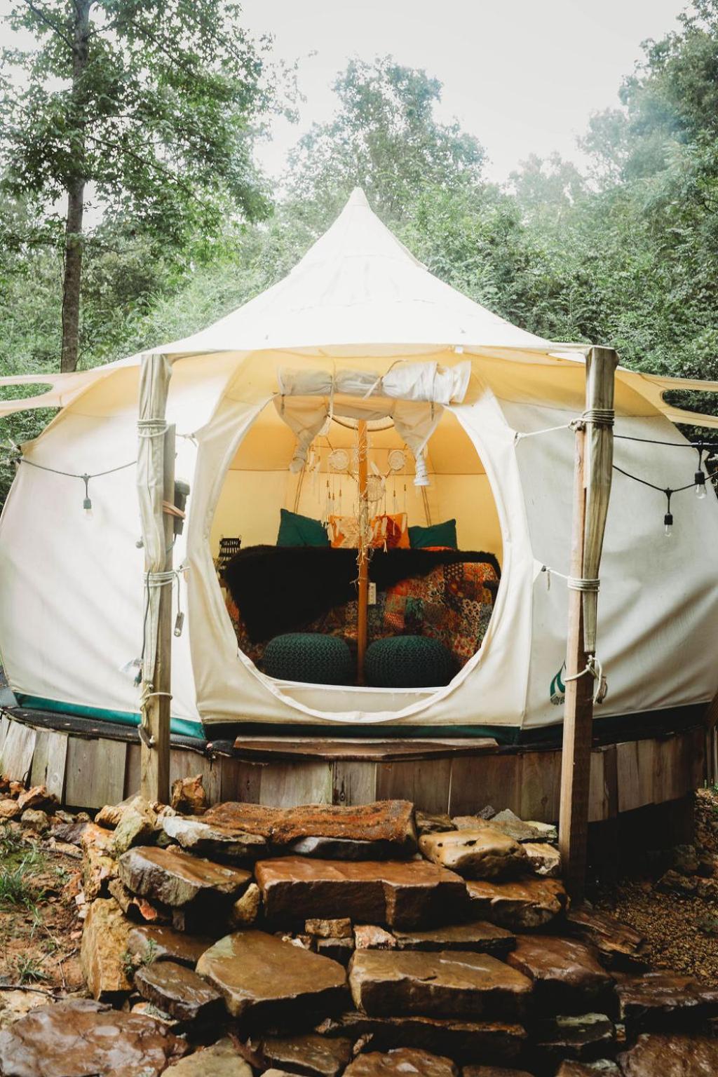 The Pisces-A Stargazing, Luxury Glamping Tent Rogersville Exteriér fotografie